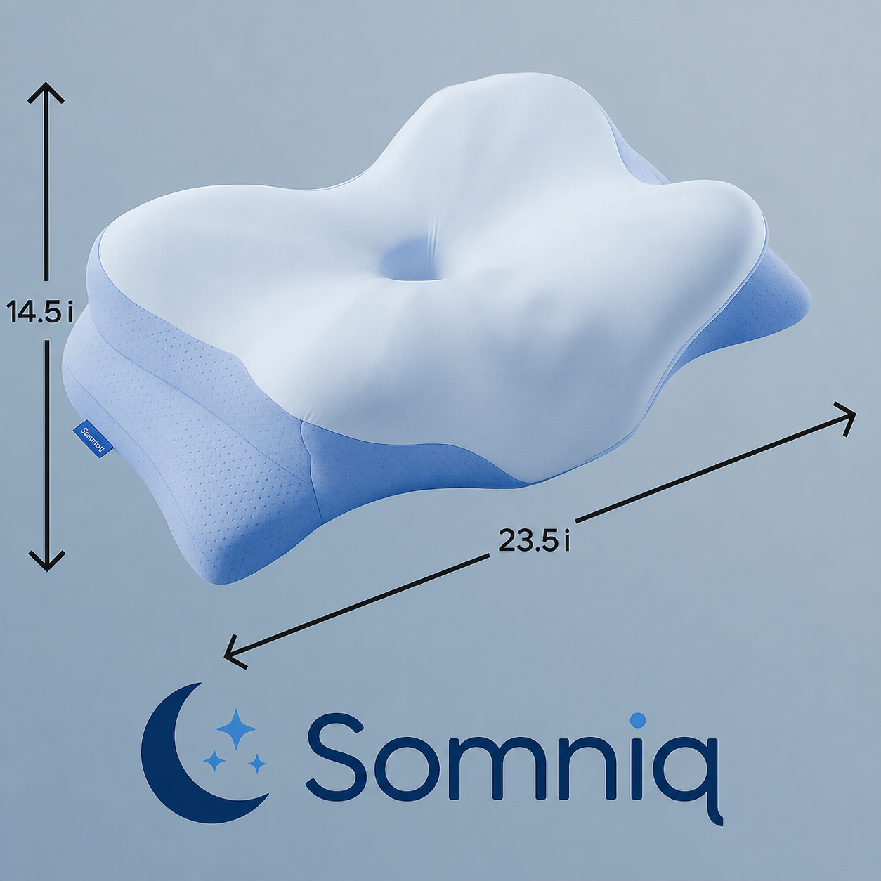 Somniq Memory Foam Support Pillow