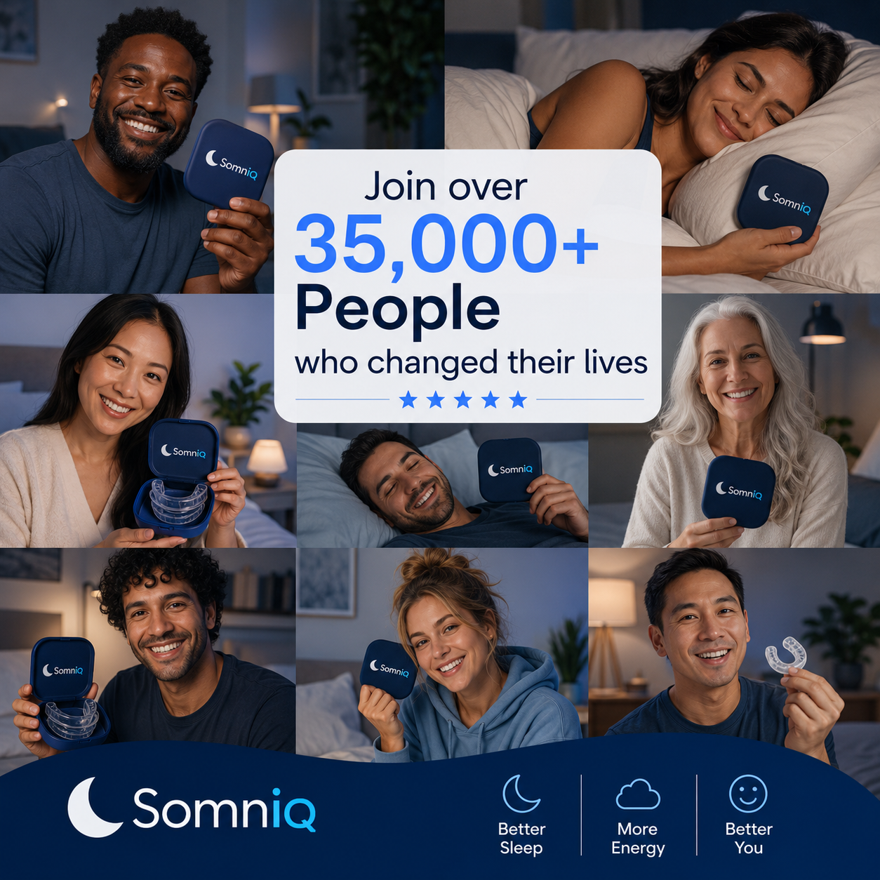 THE COMFORTABLE, NON-TOXIC ANTI-SNORE DEVICE
