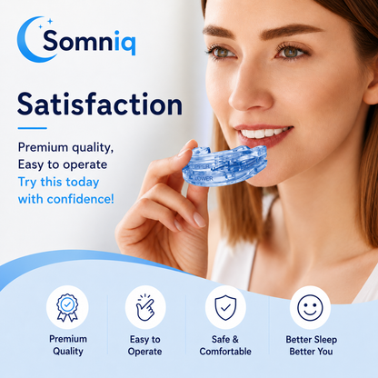 THE COMFORTABLE, NON-TOXIC ANTI-SNORE DEVICE